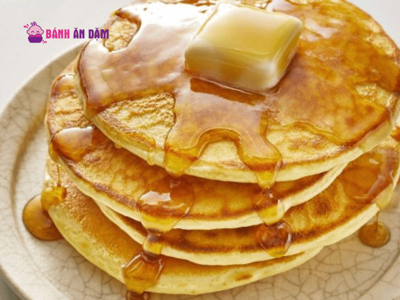 Bánh Pancake vị ngọt nhẹ thơm ngon