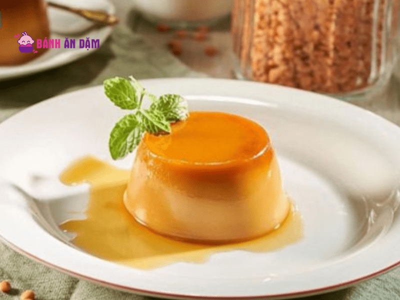 Bánh flan núng nính dễ ăn