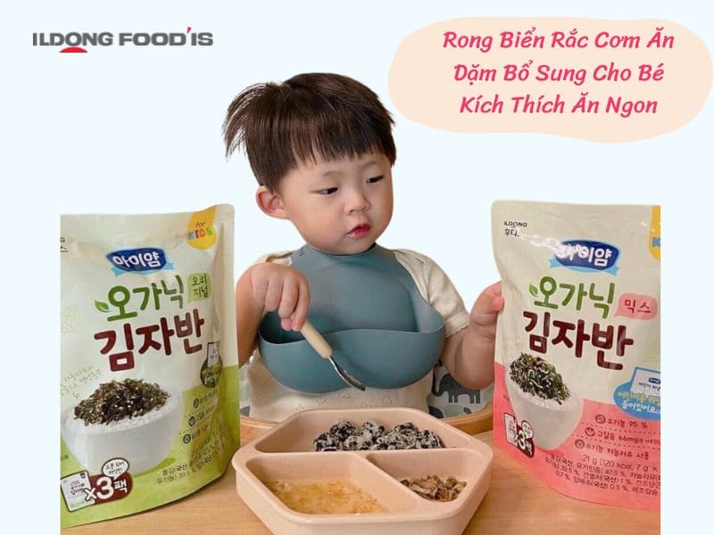 Rong Biển Rắc Cơm Ăn Dặm Bổ Sung Cho Bé Kích Thích Ăn Ngon